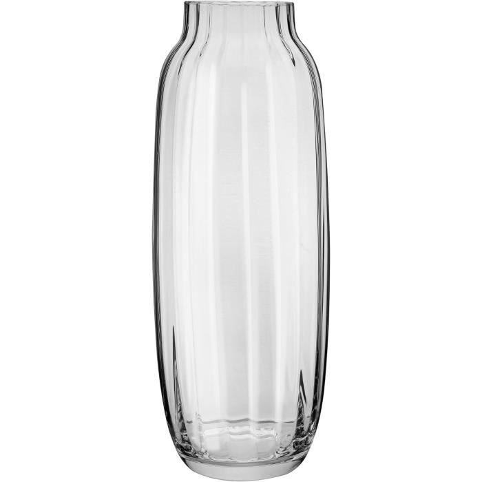 LSA - Flower Vase Per Fiori A Stelo Lungo H 41 Cm Trasparente