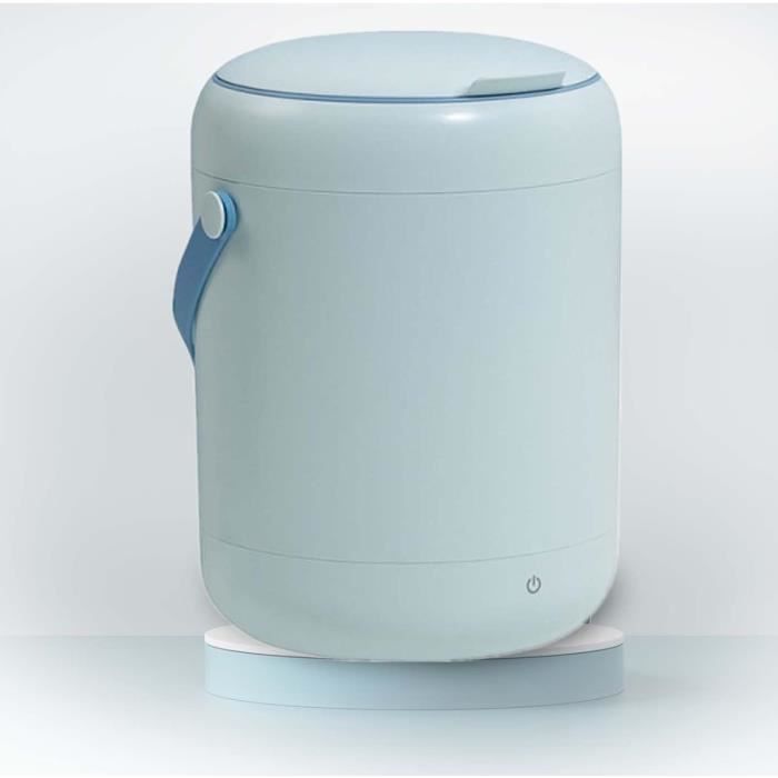 Natudeco Mini Machine à Laver Portable 6L - Pour Camping, Voyage, Sous-vêtements - Lavage Automatique 30 Min, Alimentation USB, Compacte Et Léger