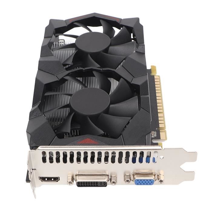 Carte Graphique GTX 950 2 Go GDDR5 128 Bits – GTX950 Gaming 4K HDR – Deux Ventilateurs Silencieux – Compatible Windows 7/10
