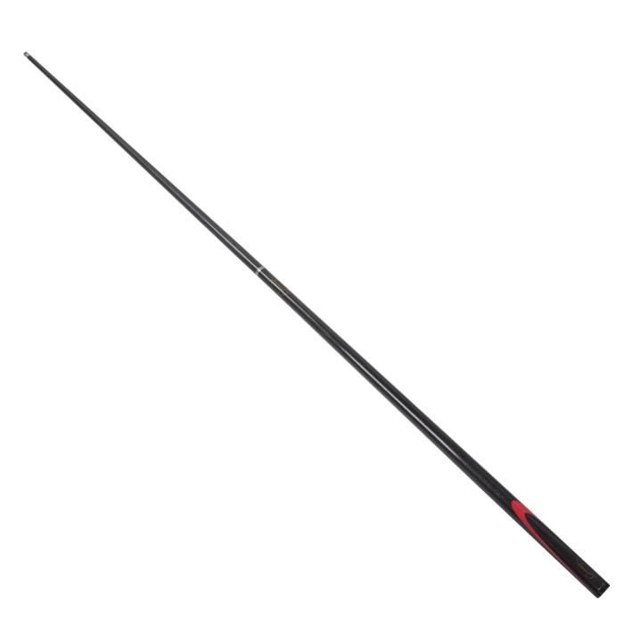 Hapivida Queue De Billard En Carbone – 9 Mm – Maille Noire – 145 Cm – 525 G – Prise Ergonomique – Pour Joueurs Exigeants