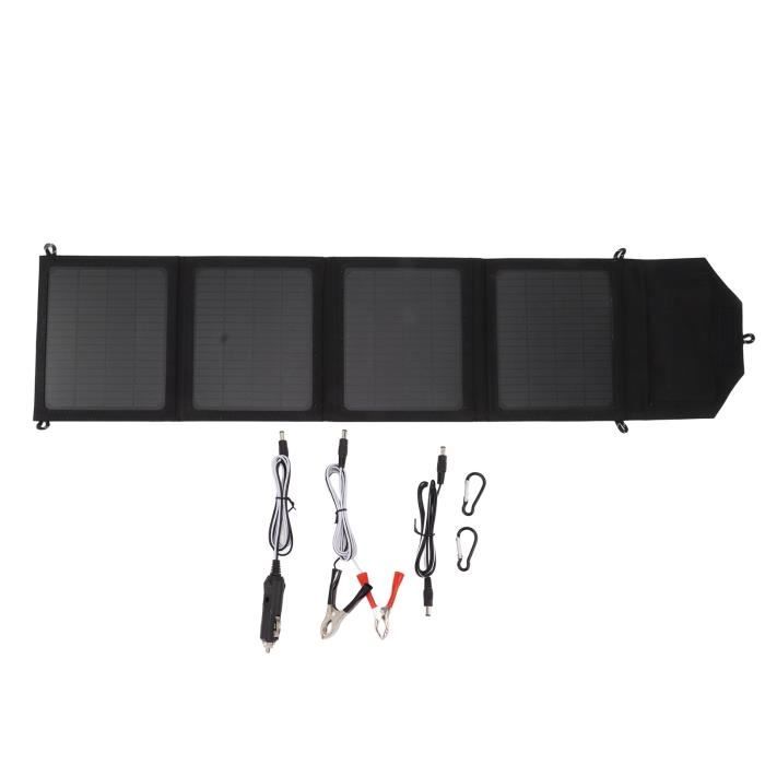 Kit Panneau Solaire 50W Avec Régulateur MPPT - Chargeur Portable - 11