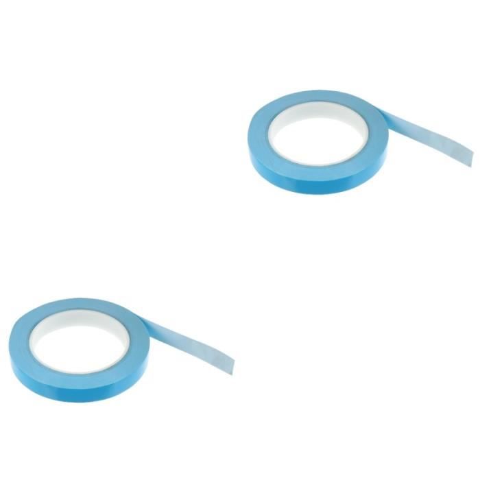 Lot De 2 Rouleaux De Ruban Adhésif En Mousse Haute Densité étanche CR Bandes Adhésives Unilatérales EVA 5,1 Cm X 0,6 Cm X 2,5 M