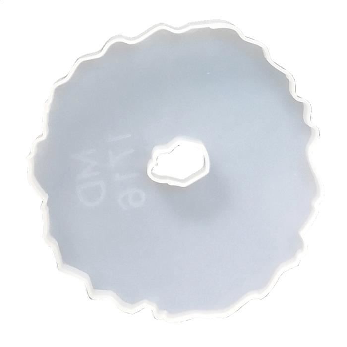 Moule Epoxy Moule Resine Epoxy 5 Moules à Sous-verres En Silicone