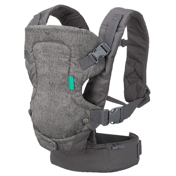 Porte-bébé Ergonomique Réglable - 3 à 30 Kg - Face à Soi Ou Dos - Léger Et Confortable - Support Tête Inclus