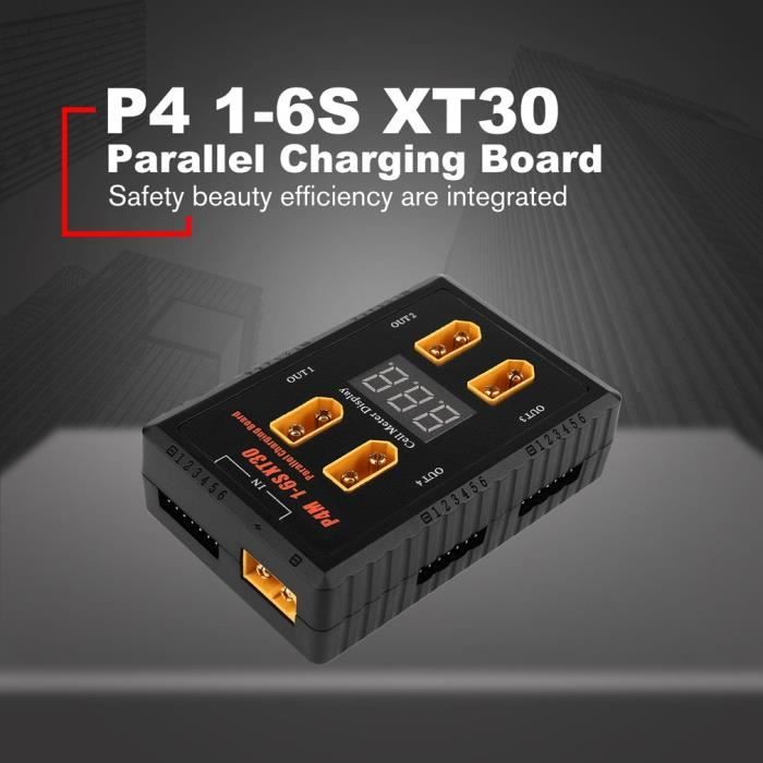 Carte D'équilibrage Parallèle Multi 2S-6S Pour Batteries Lipo - Prise JST-XH - Neuf SODIAL