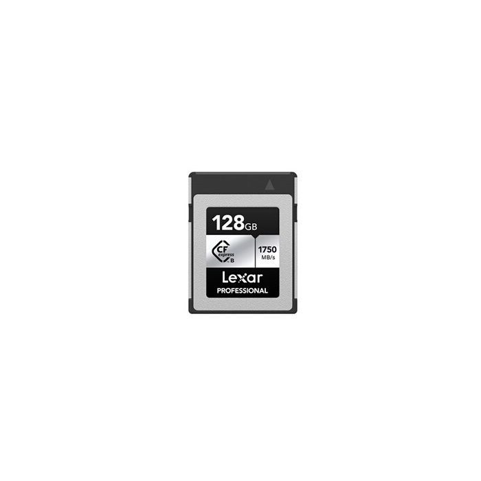 LEXAR Professional CFexpress 128 Go Type B Card SILVER Series 1000R/600W MB/s