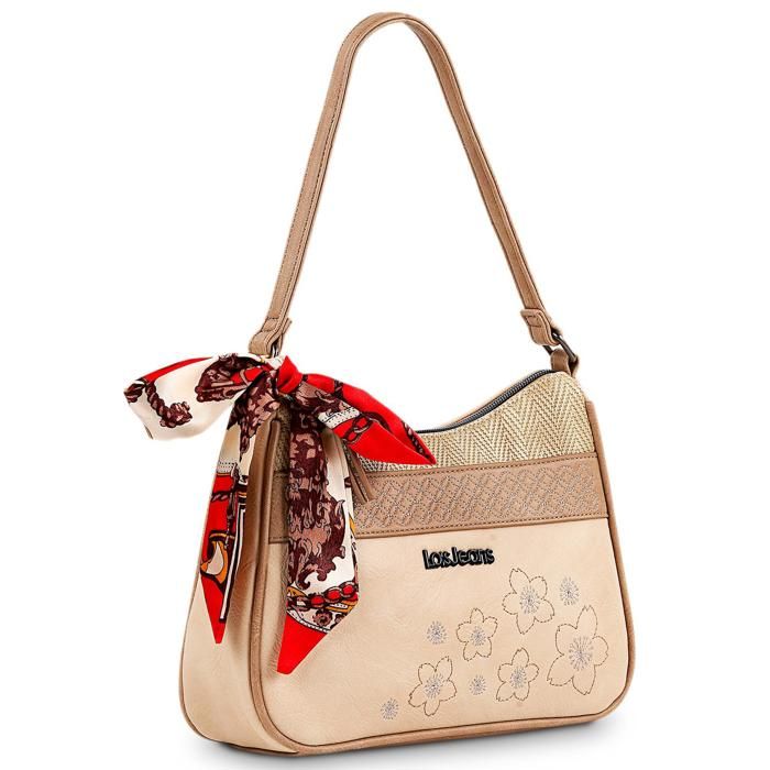 Sac Bandoulière Femme - Sacs Bandoulière Grande Capacité - Sac A Main Femmes Bandoulie 310769 Naturel