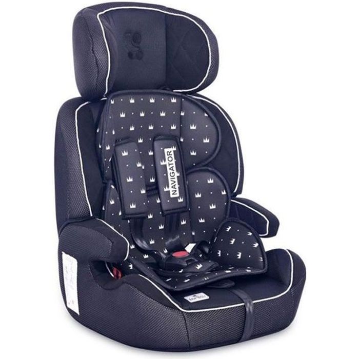 Siège auto bébé isofix groupe 0+/1/2 (0-36 kg) lyra gris Lorelli