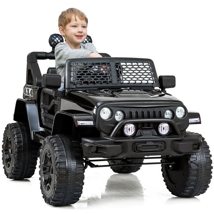 Voiture électrique enfant 12 V + télécommande 2.4G, 2 moteurs pour