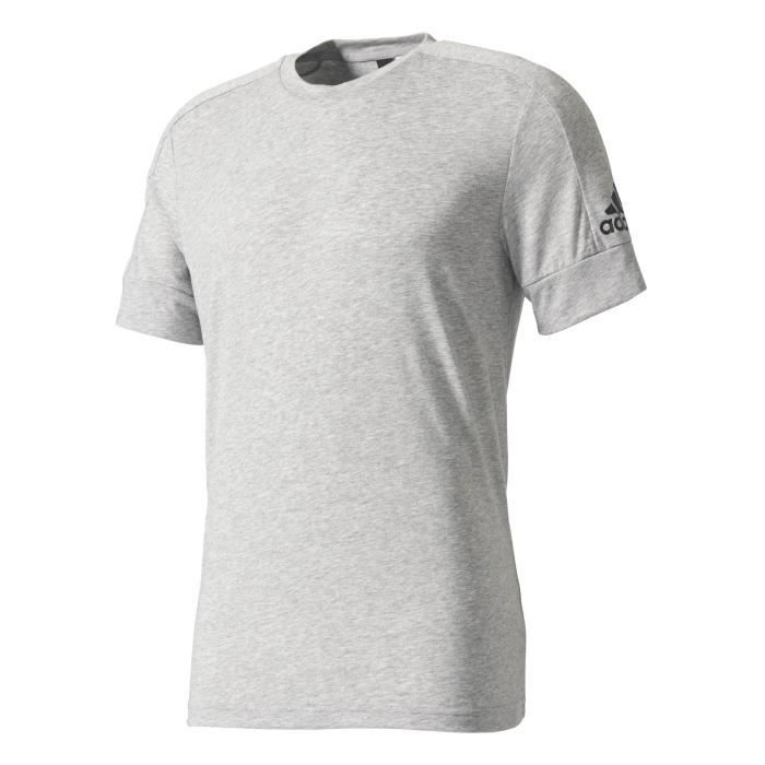 t shirt adidas gris