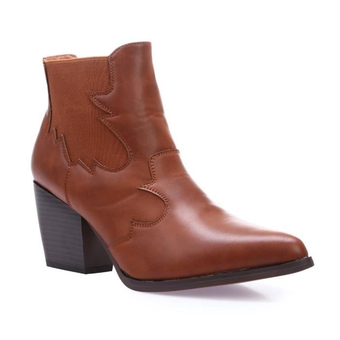 santiag low boots homme