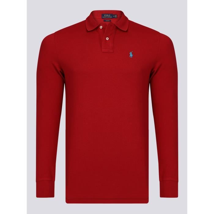 polo ralph lauren homme rouge