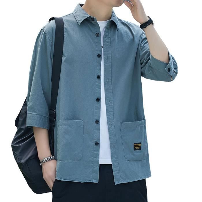 Chemise 3 online boutons homme