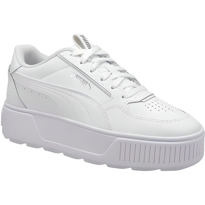 Baskets Puma blanche femme (36-41) - DistriCenter