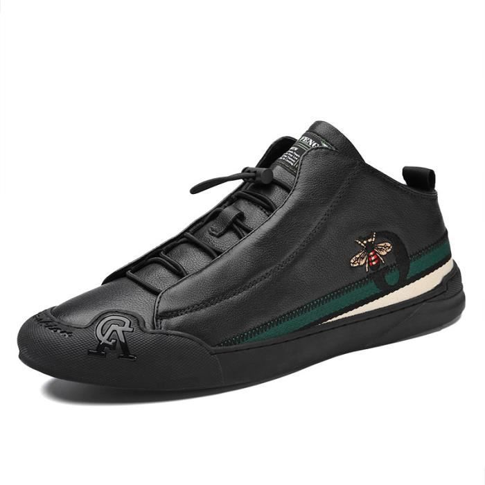 Chaussures D'été En Cuir Souple Pour Hommes - Sandales Décontractées à Enfiler - Taille 8 - 9