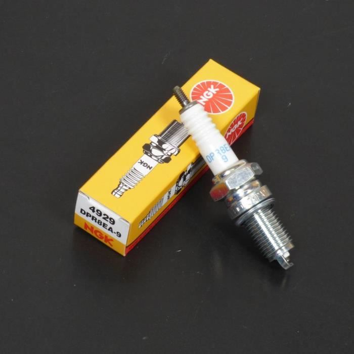 4 bougie DPR7EA-9 pour Yamaha XT 600 Z Tenere 1989
