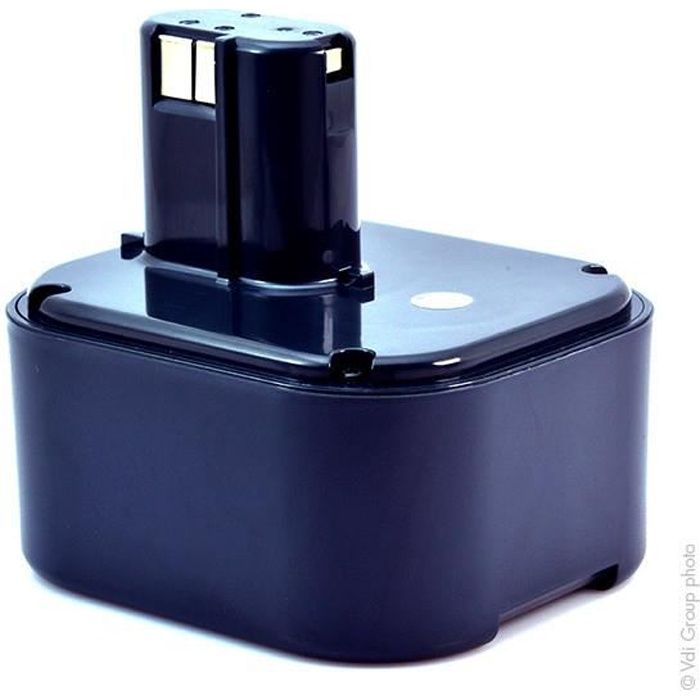 Batterie pour Hitachi Marteau Perforateur DH20DV NiMH 24V 2000mAh//48Wh NiMH Noir