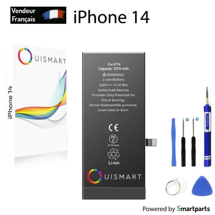 Batterie Interne Neuve Pour IPhone 12 - Remplacement Avec Outils Inclus - Marque OuiSmart