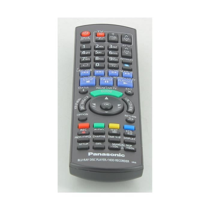 Telecommande N2QAYB000898 pour Lecteur DVD - BluRay PANASONIC 0,000000 NC