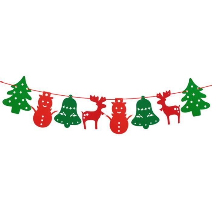 1Pc Bannière De Noël Intéressante Guirlande Suspendue De Fête De Banderoles  Pour Banderole - Banniere - Guirlande (Hors Noel) - Cdiscount Maison