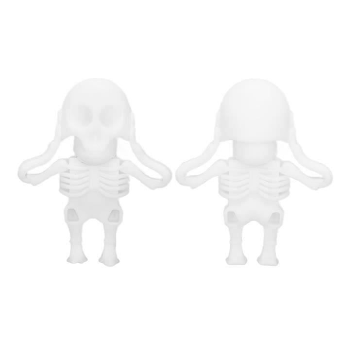 Lot De 20 Têtes De Squelette D'Halloween Pour Remplir Un