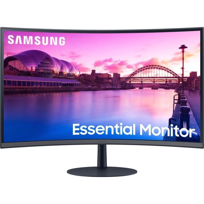 Ecran PC Incurvé – SAMSUNG LS27C390EAUXEN – 27 4K – Dalle VA – 4 ms – 75Hz – Inclinable – Enceintes