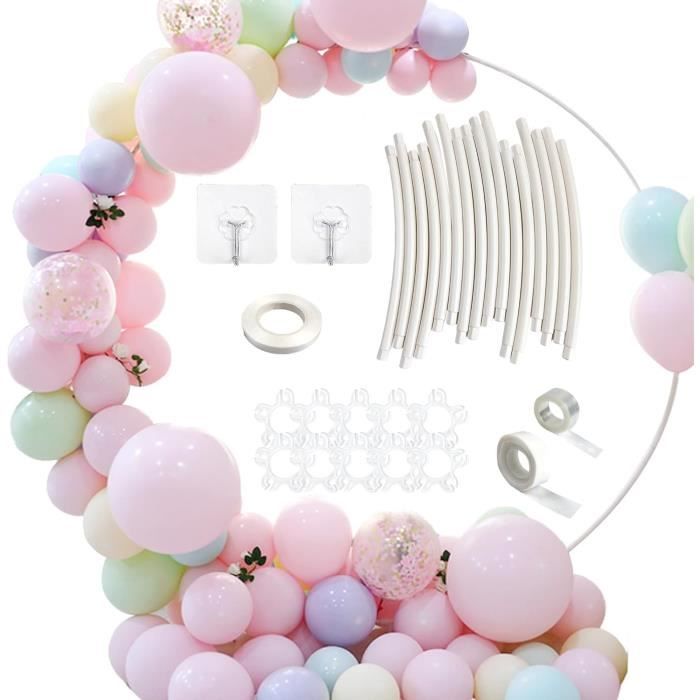 Kit D'Arche De Ballons Ronds De 180 Cm, Kit De Support De Toile De Fond ...