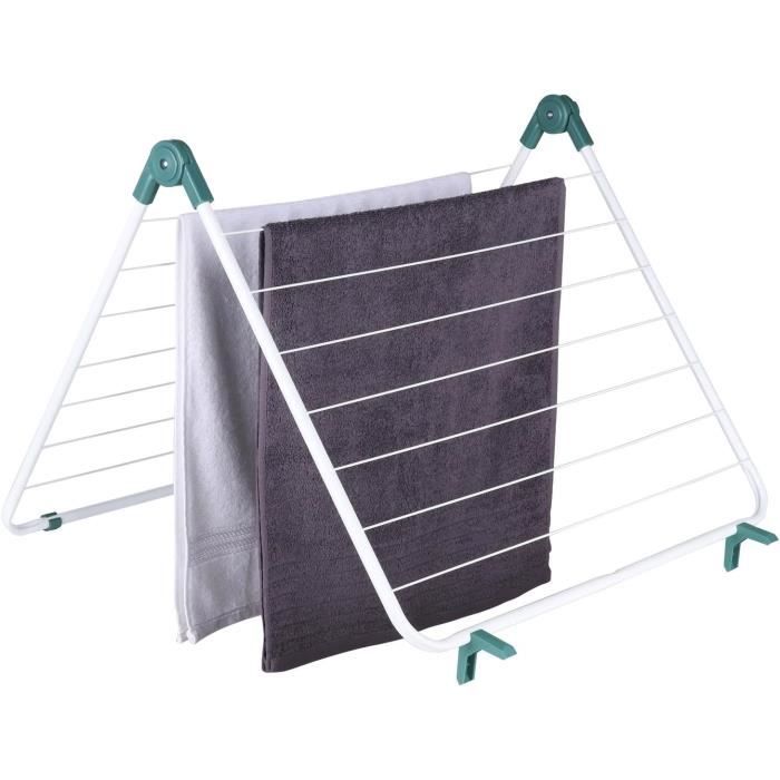 Spetebo Séchoir à linge en métal pour baignoire Longueur de séchage 9 m206 Cdiscount Maison
