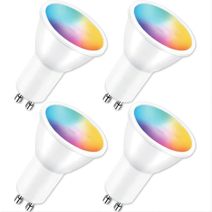 Ampoule LED E27 5W Avec Télécommande - Idéale Pour Lampe Ou Plafonnier