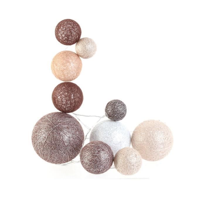 Guirlande Lumineuse 10 Led Boule Celeste L 100 Cm Marron Cdiscount Maison Guirlande Lumineuse 10 Led Boule Celeste L 100 Cm Marron Cdiscount Maison