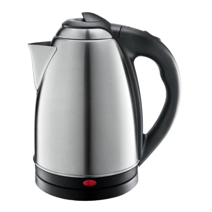 Réchauffeur d'eau bouillante rapide de la bouilloire électrique 2,0L d'acier inoxydable 220-240v 50 / 60hz avec prise CHAUFFE-EAU