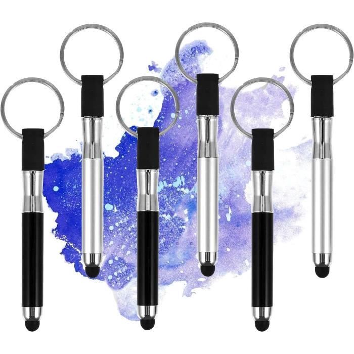 Lot De 3 Stylets Tactiles Pour Tablette Et Smartphone - Précision, Protection Écran, Pas De Traces De Doigts - 8