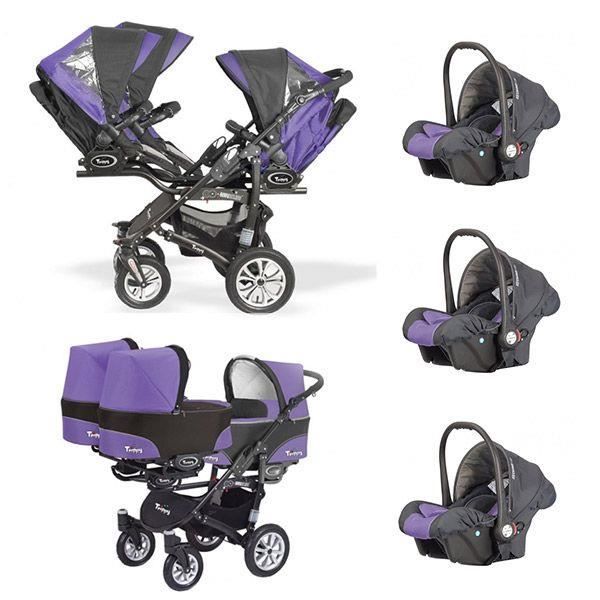 poussette triple trippy