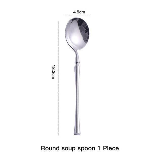 Almina 6 Pcs. Set De Fourchettes De Menu Argent Avec Design