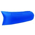 SWISSANT® Air Canapé Gonflable Chaise Longue de Plage Portable Canapé Matelas Gonflable Imperméable pour Signaux Lazy Bleu Camping P-1