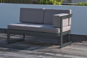 Salon Bas De Jardin Aluminium 5 Place S Achat Vente Salon Bas