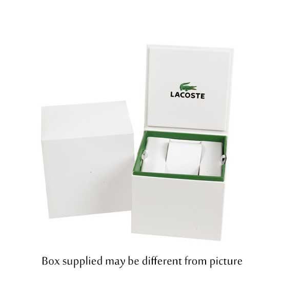 LACOSTE HOMME 40MM BRACELET BOITIER ACIER INOXYDABLE QUARTZ