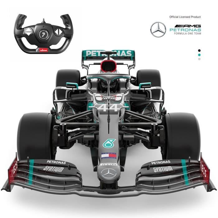 Voiture Télécommandée Mercedes F1 W11 EQ 1:18 - Licence Officielle Avec Hamilton Et Russell