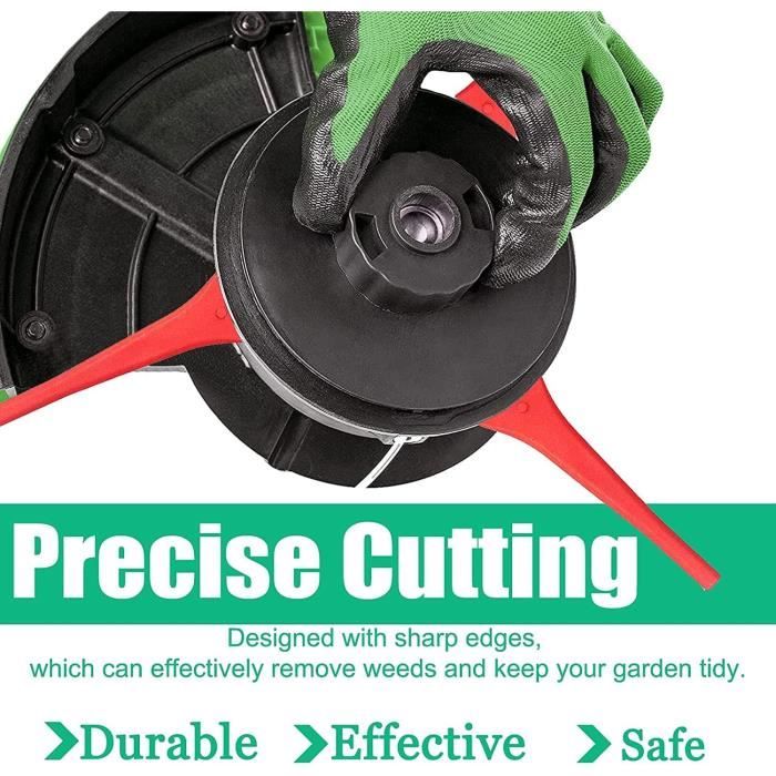 Lntyq Lot De 60 Lames De Coupe-herbe, Lame De Rechange Pour Tondeuse à