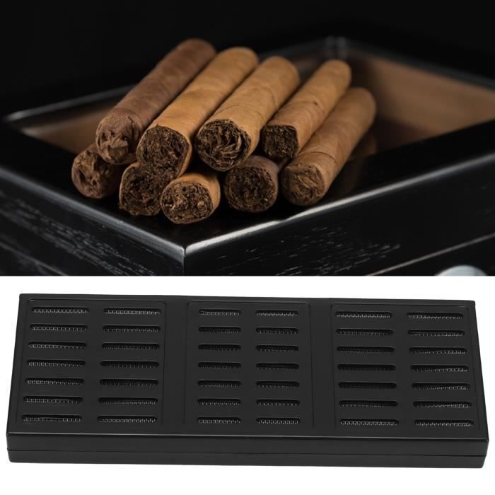 Cave à cigares Humidificateur à cigares rectangle noir facile à
