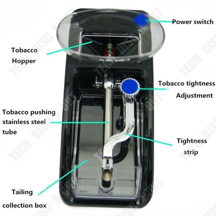 TD® Machine Rouleuse Électrique à Cigarettes-accessoire de cigarette pour -  Cdiscount Au quotidien