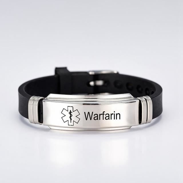 Womens Medical Alert Bracelet ID Type 1 2 T1 T2 Diabetes Asthma Epilepsy  Orbit | eBay