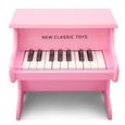 Piano junior en bois rose - NEW CLASSIC TOYS - 18 touches - Jouet musical-3