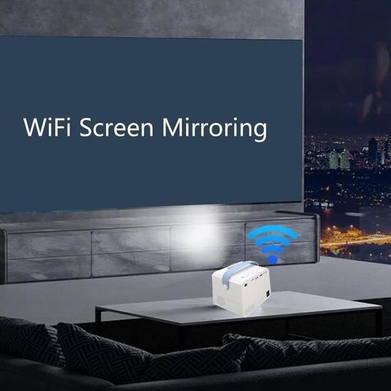 Mini projecteur Portable 4K Full HD YOKULI - LED - 150 lumens - Wi-Fi,  Bluetooth - 30-150'' - Cdiscount TV Son Photo