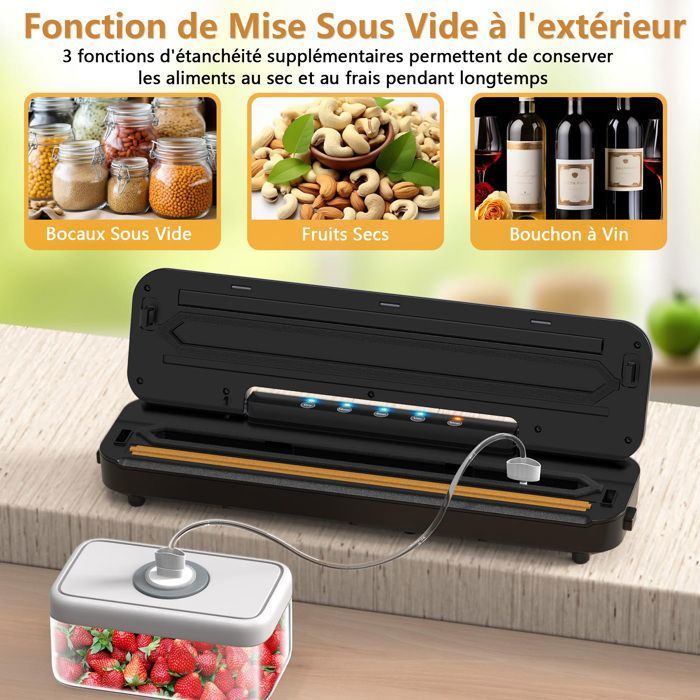 Vide Alimentaire Machine Ã Conserver Sous Vide FOSMET Machine Sous