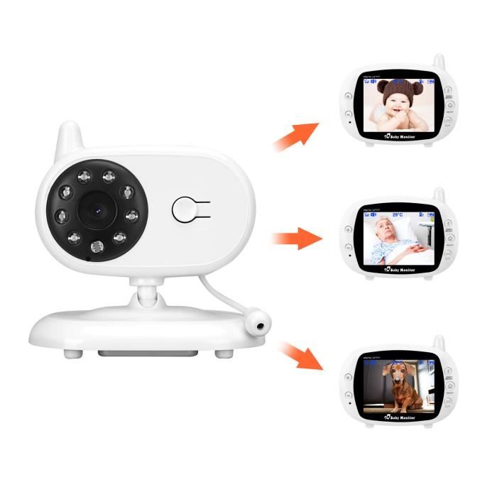 Babyphone video connecté smartphone - Santé Quotidien