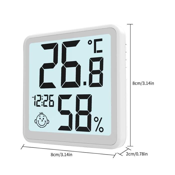 Thermomètre D'Intérieur - Thermomètre D'Intérieur Hygromètre