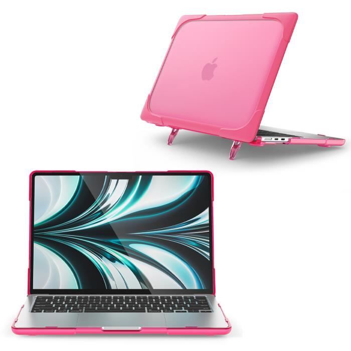FINTIE Coque Compatible avec MacBook Air M2 2022 13.6 Pouces
