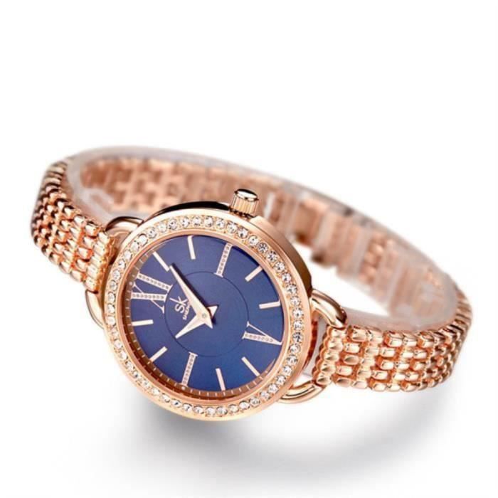 Coffret Cadeau Montre Femme - Cygne - étanche - Or rose - Quartz Or rose, - Achat/vente montre Femme Adulte - Soldes