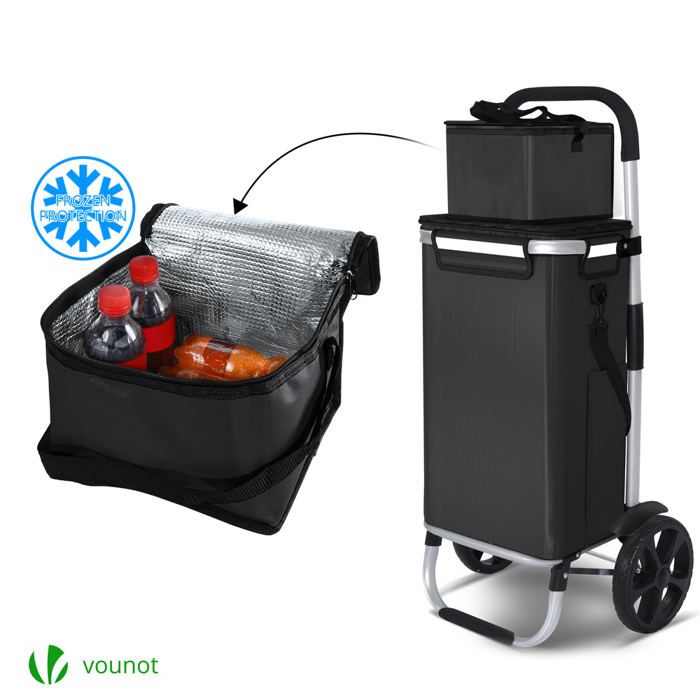 Carlett - Cube P Ice | 3 in 1 Transporttasche für Tiere | Roulette Transporttasche | Sicherheitsgurt | Etanche | Kompatibel mit dem Kurspaket | Grau